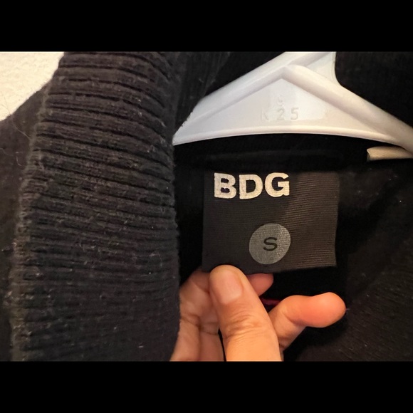 BDG Edgy Black Jacket - Picture 3 of 5